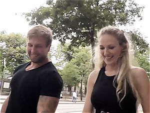 breezies ABROAD - steaming intercourse with German platinum-blonde tourist