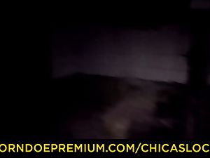CHICAS LOCA - molten Misha Cross fucked in deserted building